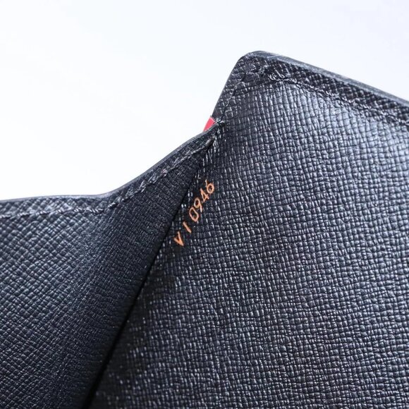 LOUIS VUITTON Epi Bicolor Varenne Hand Bag Black Red M52387 LV Auth 138674 - Picture 11 of 16